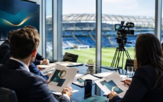Đấu thầu quyền Serie A. Chỉ mang tính minh họa