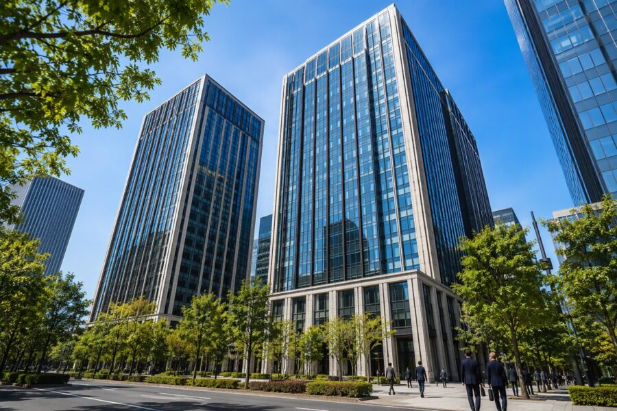 Japan Prime Realty mua quyền Otemachi. Chỉ mang tính minh họa