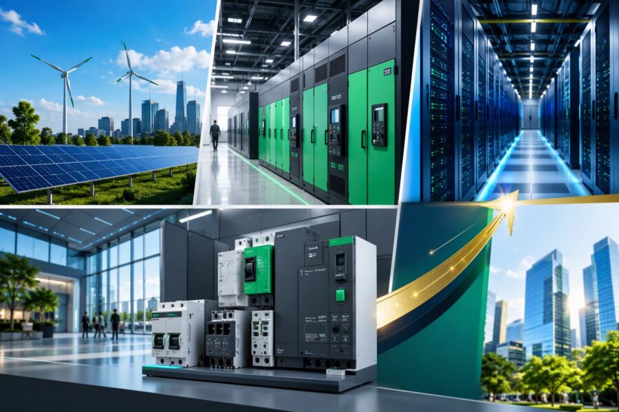 Schneider Electric nâng mục tiêu. Chỉ mang tính minh họa