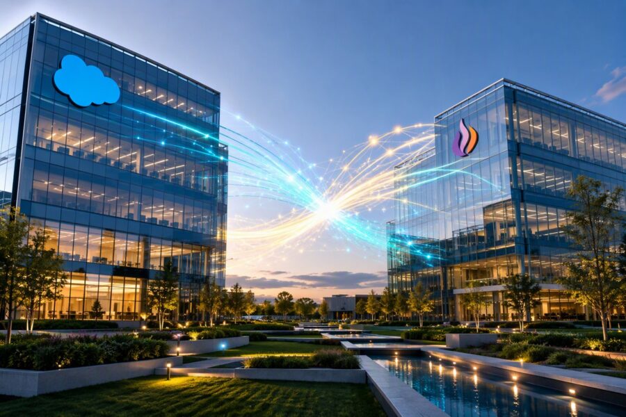 Salesforce mua lại Braze. Chỉ mang tính minh họa